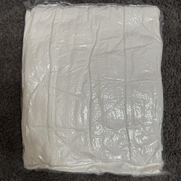 NEW Aoysky Womens Long Cardigans Cable Knitted Oversized Hooded Outer Med White - Picture 7 of 8